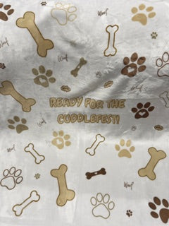 Ultra-Soft Cozy Dog Blanket (30"x40") - Washable Pet Comfort Throw