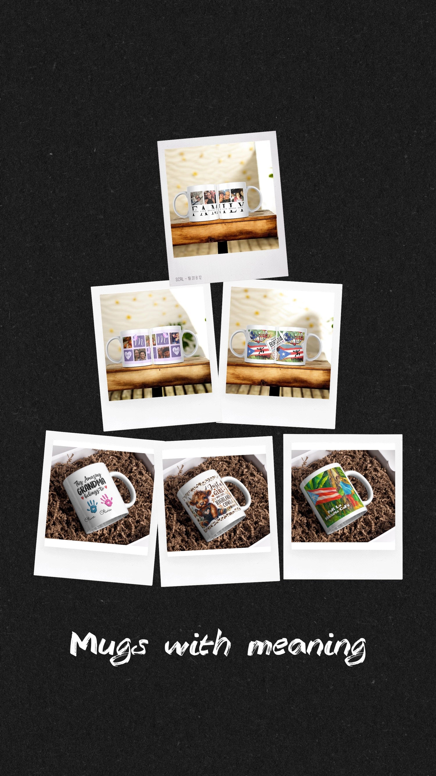 Custom Statement Mugs | Family, Business Logo, Blessed & Sarcastic Coffee Cups | 11oz & 15oz Ceramic Mugs