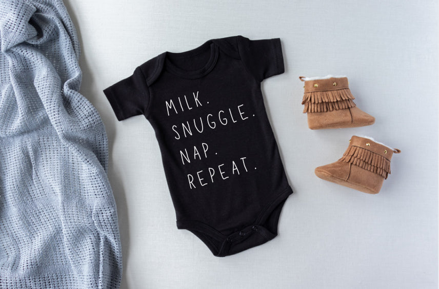 Milk - Snuggle - Nap - Repeat